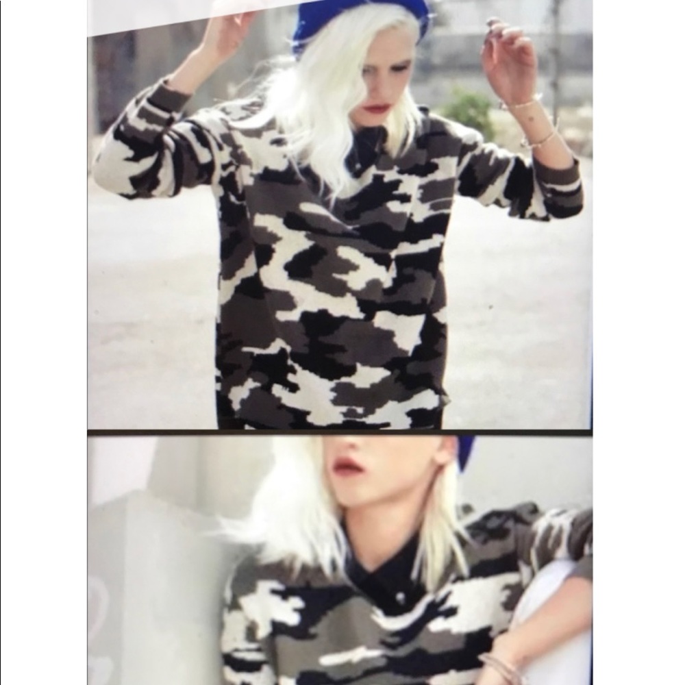 LF Camo Sweater